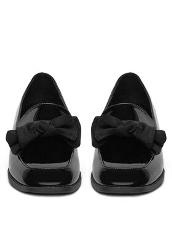 DeeZee Lordsy SQ873-1-BLACK PAT Czarny. Kolor: czarny. Materiał: materiał, syntetyk