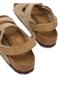 Birkenstock Sandały Milano As 1029465 D Beżowy. Kolor: beżowy. Materiał: skóra, zamsz #3