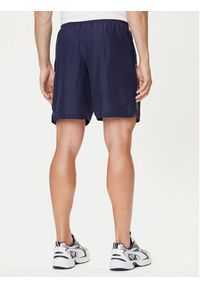Under Armour Szorty sportowe Ua Woven Wdmk Shorts 1383356-410 Granatowy Loose Fit. Kolor: niebieski. Materiał: syntetyk. Styl: sportowy #3