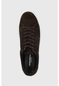 vagabond - Vagabond sneakersy zamszowe PAUL 2.0 kolor brązowy. Nosek buta: okrągły. Zapięcie: sznurówki. Kolor: brązowy. Materiał: zamsz #3