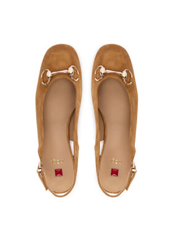 HÖGL Czółenka 1-104112 Brązowy. Kolor: brązowy. Materiał: zamsz, skóra