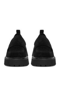 Badura Loafersy EO-ARYA-LT017-1 Czarny. Kolor: czarny. Materiał: zamsz, skóra #6