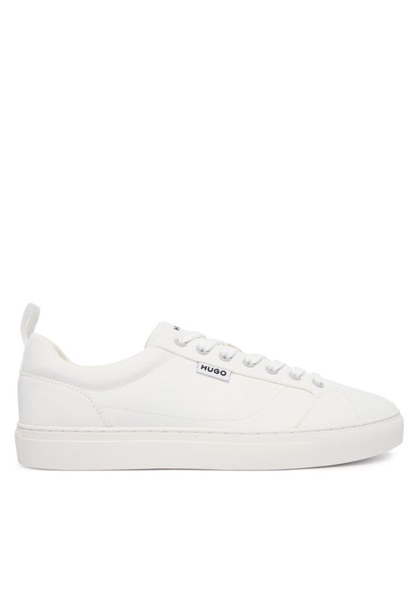 Hugo - HUGO Sneakersy Morrie 50558229 Biały. Kolor: biały. Materiał: materiał