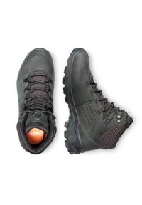 Buty trekkingowe damskie Mammut Nova Mid Iv Gtx. Wysokość cholewki: za kostkę. Kolor: czarny. Materiał: skóra, syntetyk, materiał. Szerokość cholewki: normalna #2