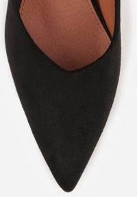 Born2be - Czarne Szpilki Vices w Klasycznym Stylu ze Skórzaną Wkładką Alandde. Okazja: na spotkanie biznesowe, na ślub cywilny, do pracy, na wesele. Kolor: czarny. Materiał: skóra. Obcas: na szpilce. Styl: klasyczny. Wysokość obcasa: średni #6