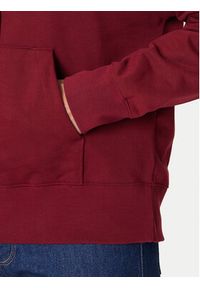 Calvin Klein Bluza LV14LD225G Bordowy Regular Fit. Kolor: czerwony. Materiał: bawełna #2