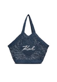Karl Lagerfeld - Torebka KARL LAGERFELD. Kolor: niebieski #1