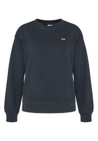 Levi's® Bluza Standard Crewneck 24688-0006 Czarny Relaxed Fit. Kolor: czarny. Materiał: bawełna