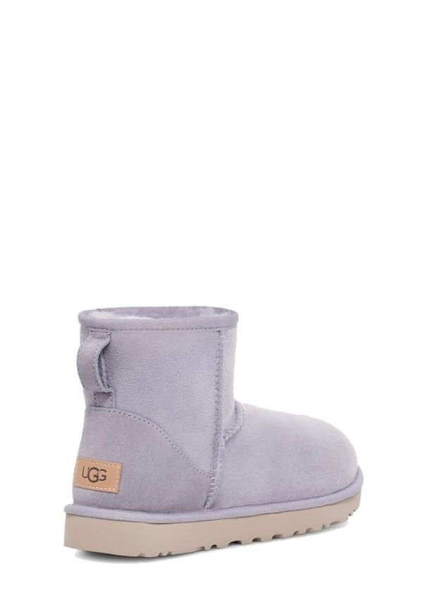 Ugg - Buty zimowe damskie UGG W CLASSIC MINI II. Zapięcie: pasek. Kolor: fioletowy. Materiał: jeans, skóra, zamsz, nylon. Sezon: zima