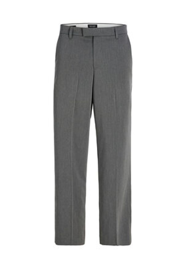 Jack & Jones Chinosy Bill 12293368 Szary Wide Leg. Kolor: szary. Materiał: syntetyk