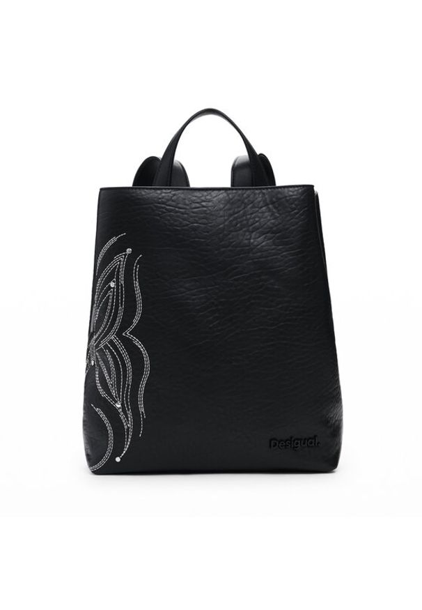 Desigual Plecak Goodall Sumy 25SAKP08 Czarny. Kolor: czarny. Materiał: skóra