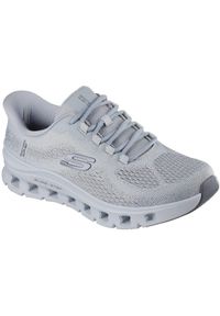 skechers - Adidasy Skechers Glide-step Pro - Elron, Mężczyźni. Kolor: szary. Materiał: materiał. Sport: fitness