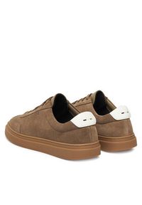 BOSS Sneakersy Kieran 50548715 Szary. Kolor: szary. Materiał: zamsz, skóra
