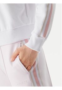 Guess Bluza V5GQ17 KCRT1 Biały Regular Fit. Kolor: biały. Materiał: syntetyk, bawełna #2