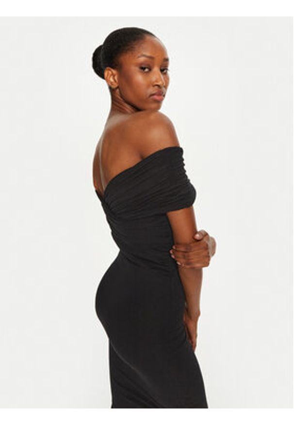 Day Birger et Mikkelsen - DAY BIRGER ÉT MIKKELSEN Sukienka koktajlowa Margot DAY100388 Czarny Slim Fit. Kolor: czarny. Materiał: wiskoza. Styl: wizytowy