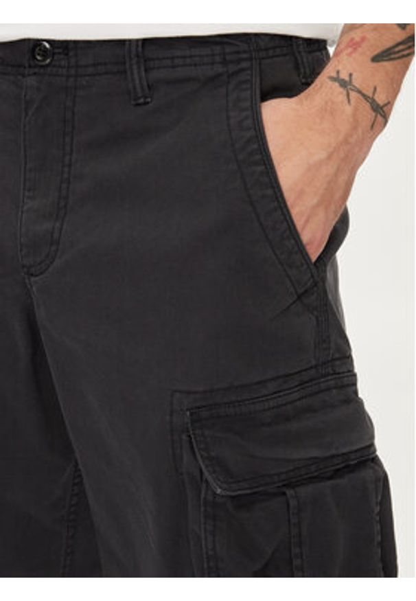 GAP - Gap Szorty materiałowe 440760-01 Szary Regular Fit. Kolor: szary. Materiał: bawełna