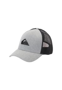Quiksilver - dla Mężczyzn GROUNDER Szary. Kolor: szary. Materiał: materiał, poliester, bawełna. Wzór: ze splotem