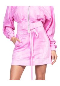 ROBERT KUPISZ - Różowa spódnica ORIENT MONSHO. Okazja: na co dzień. Kolor: różowy, wielokolorowy, fioletowy. Materiał: bawełna. Styl: casual, sportowy #1