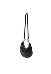 TwinSet - TWINSET Torebka Hobo 252TD8160 Czarny. Kolor: czarny. Materiał: skórzane #4