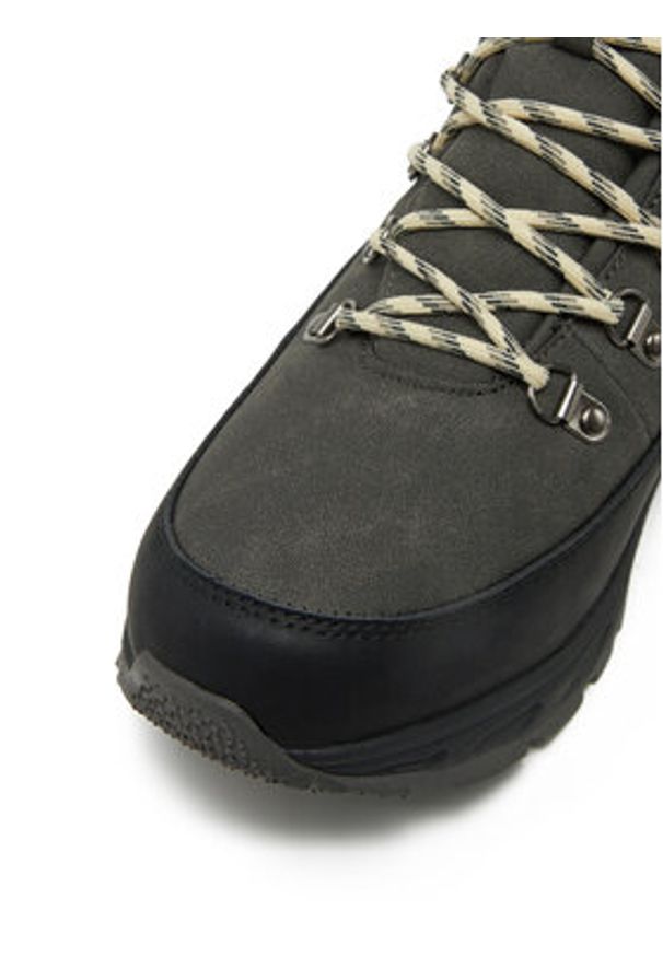 Kimberfeel Śniegowce Marcus Szary. Kolor: szary. Materiał: skóra