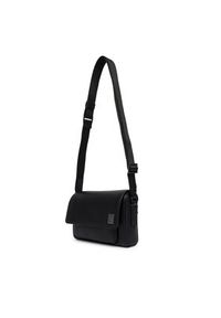 Calvin Klein Torebka Emblem Hw Small Slap Messenger LV04D3367G Czarny. Kolor: czarny. Materiał: skórzane #4