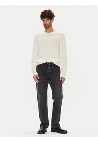 Calvin Klein Sweter LV040BM343 Écru Regular Fit. Materiał: bawełna #3