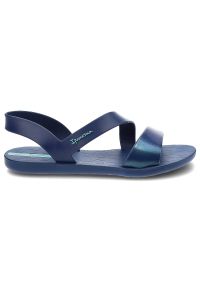 Niebieskie Sandały Ipanema Wodoodporne Sandały Damskie. Okazja: na plażę. Zapięcie: bez zapięcia. Kolor: niebieski #2