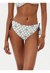 Max Mara Beachwear Dół od bikini Sibilla 2516821179 Biały. Kolor: biały. Materiał: syntetyk