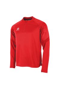 STANNO - Bluza dresowa 1/4 zip Stanno Bolt. Kolor: czerwony. Materiał: dresówka #2