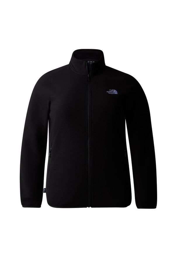 The North Face Polar Plus 100 Glacier Full Zip Nf0A856V4H0. Kolor: czarny. Materiał: polar