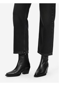 G-Star RAW - G-Star Raw Kowbojki EO-ONUR-25FW39 Czarny. Kolor: czarny. Materiał: skóra #5