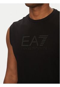 EA7 Emporio Armani Tank top 7M000223 AF10375 UC001 Czarny Regular Fit. Kolor: czarny. Materiał: bawełna #5