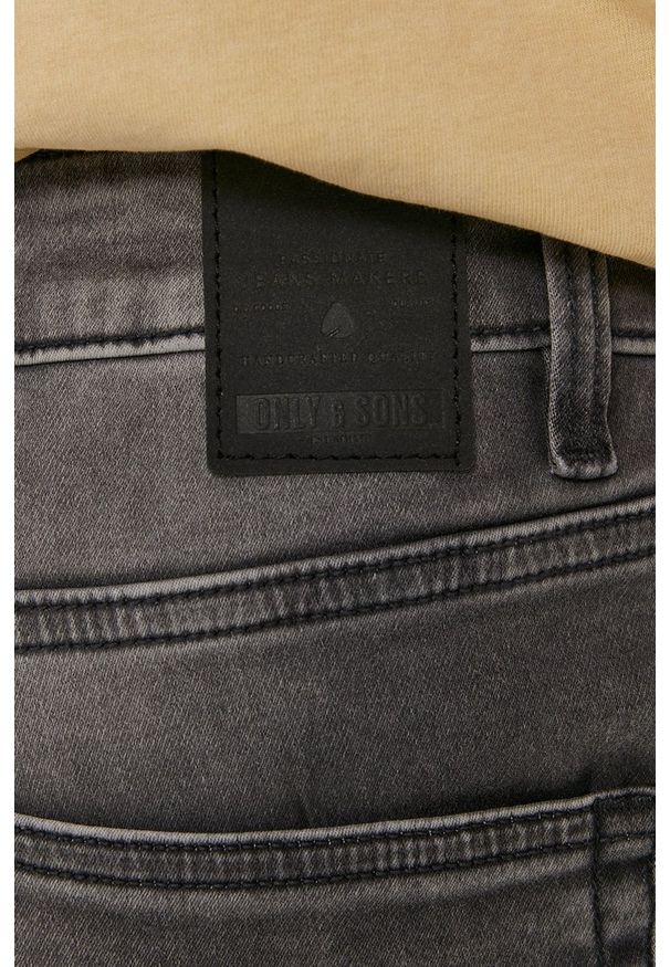 Only & Sons - Jeansy. Kolor: szary