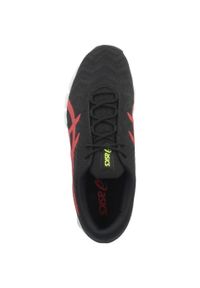 Buty do biegania męskie Asics Gel-quantum 180 5. Zapięcie: sznurówki. Kolor: czarny. Materiał: materiał. Szerokość cholewki: normalna
