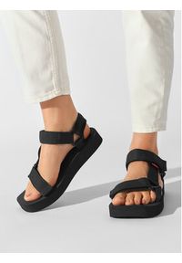 Levi's® Sandały Levi's Cadys Low Sandals Czarny. Kolor: czarny. Materiał: materiał #2