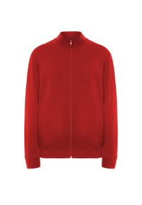 ROLY - Kurtka Dresowa Unisex Dla Dorosłych Ulan. Kolor: czerwony. Materiał: dresówka