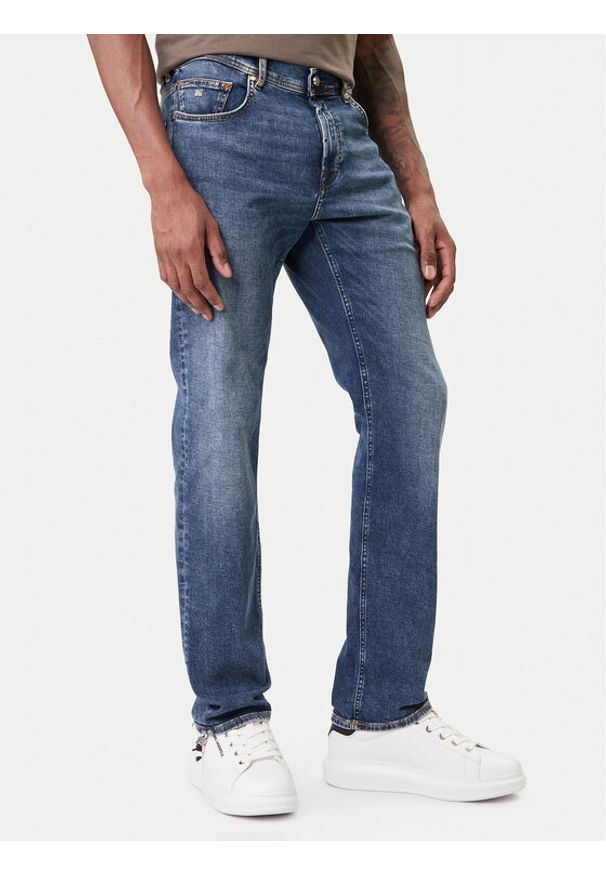 Karl Lagerfeld - KARL LAGERFELD Jeansy 265501 500843 Niebieski Slim Fit. Kolor: niebieski