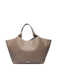 DKNY Torebka R42BAE48 Beżowy. Kolor: beżowy. Materiał: skórzane #3