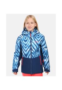 Dziewczęca kurtka narciarska Kilpi SAMARA-JG. Kolor: niebieski. Sezon: zima. Sport: narciarstwo #1