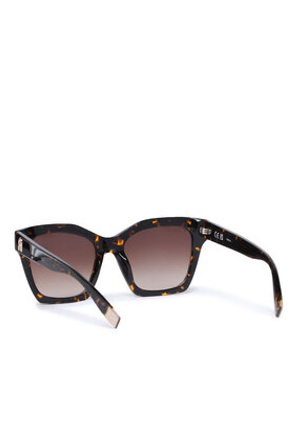 Furla Okulary przeciwsłoneczne Sunglasses SFU621 WD00055-A.0116-AN000-1-060-20-CN-D Brązowy. Kolor: brązowy