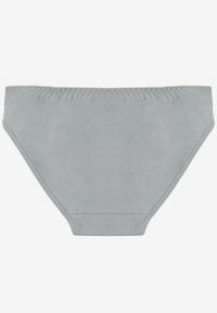Born2be - Niebieskie Bawełniane Majtki Figi Zdobione Koronką Erpolia. Kolor: niebieski. Materiał: bawełna, koronka. Wzór: aplikacja, koronka