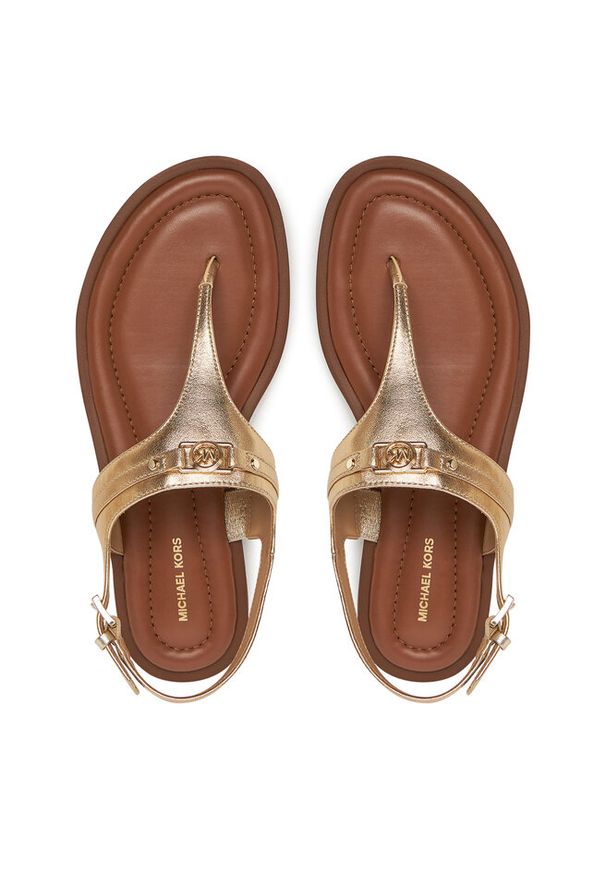Sandały MICHAEL Michael Kors. Kolor: złoty
