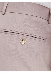 Pako Lorente - PAKO LORENTE – Spodnie garniturowe w kolorze różowym. Okazja: na spotkanie biznesowe. Kolor: różowy. Materiał: poliester, wełna. Styl: biznesowy, elegancki #8
