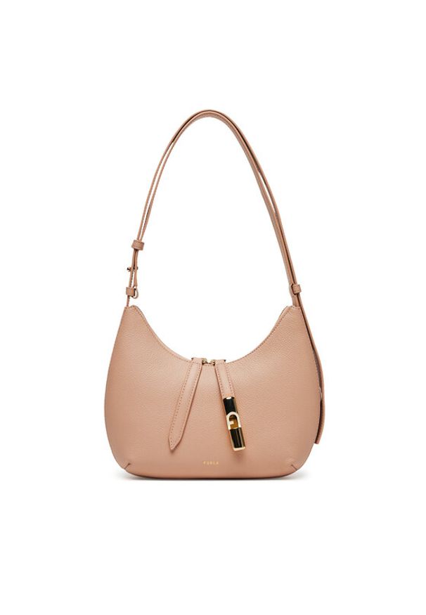 Furla Torebka Goccia S WB01500 BX3353 CX000 Różowy. Kolor: różowy. Materiał: skórzane