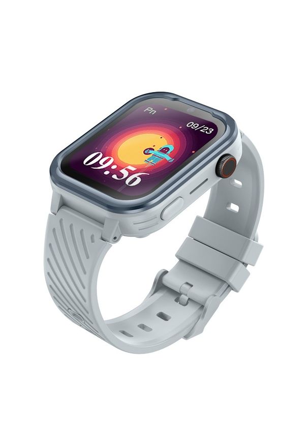 GARETT - Garett Kids Essa 4G Szary. Rodzaj zegarka: smartwatch. Kolor: szary. Styl: młodzieżowy