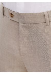 Pako Lorente - PAKO LORENTE – Spodnie garniturowe w kolorze beżowym. Kolor: beżowy. Materiał: elastan, wiskoza, poliester. Wzór: gładki. Styl: elegancki