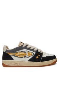 Enterprise Japan Sneakersy BB5003 PX310 S3698 Biały. Kolor: biały. Materiał: skóra