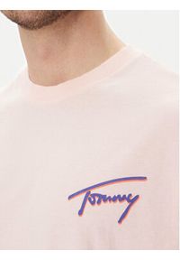 Tommy Jeans T-Shirt Faded Graphic DM0DM20768 Różowy Relaxed Fit. Kolor: różowy. Materiał: bawełna #5