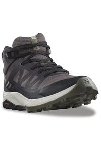 salomon - Salomon Trekkingi Outrise Mid Gtx W GORE-TEX L47160700 Czarny. Kolor: czarny. Materiał: materiał #5