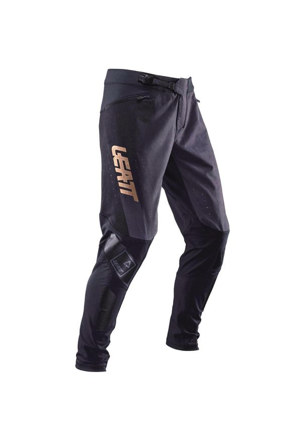 Spodnie rowerowe dziecięce LEATT Pant MTB Gravity 4.0 Junior. Kolor: czarny. Styl: sportowy. Sport: kolarstwo